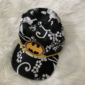 Magic Mountain Batman Hat Vintage tropical pattern